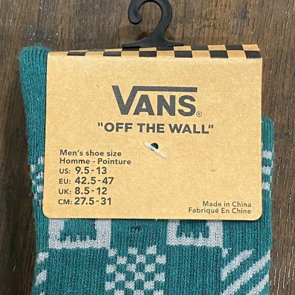 Vans x Harry Potter Slytherin Socks size 9.5-13 Men - Picture 4 of 4